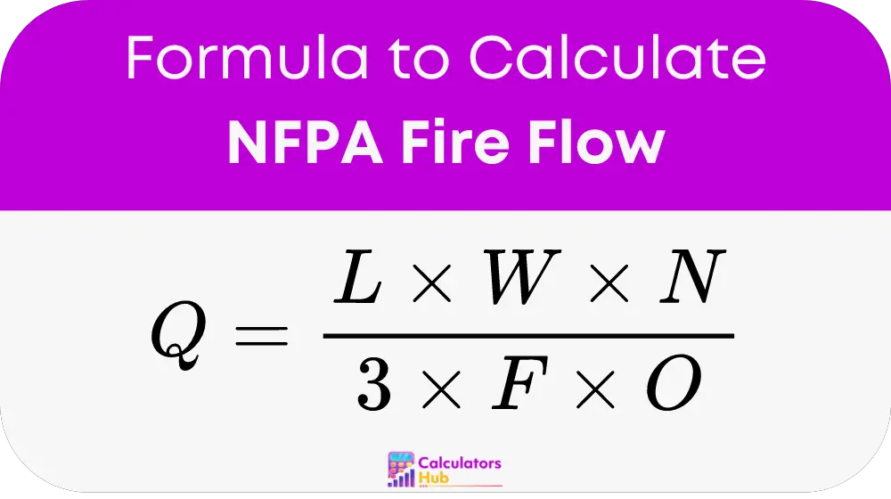 NFPA Fire Flow