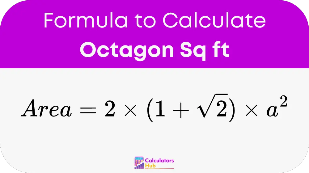 Octagon Sq ft