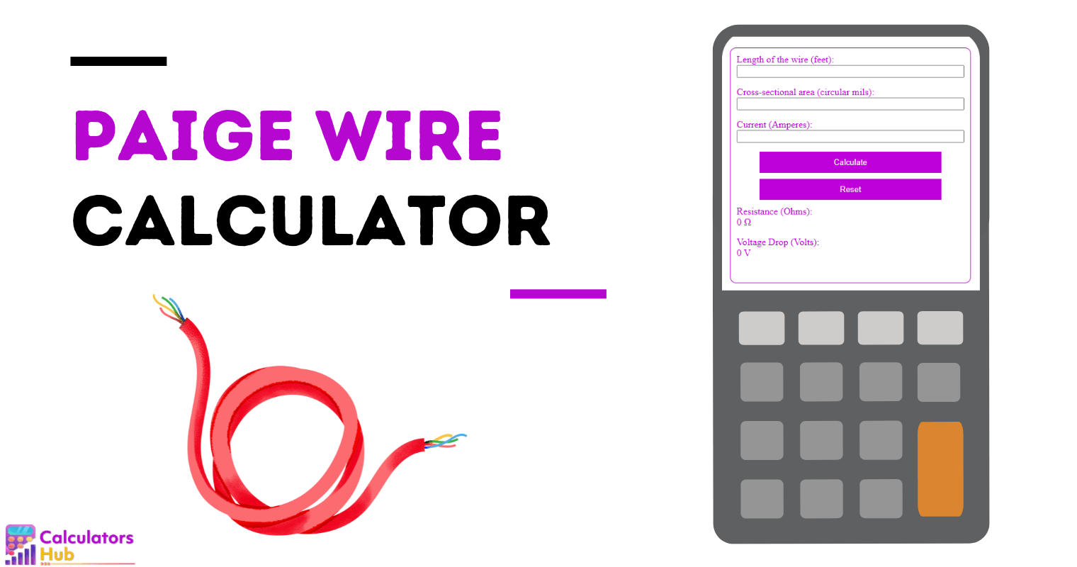 Paige Wire Calculator