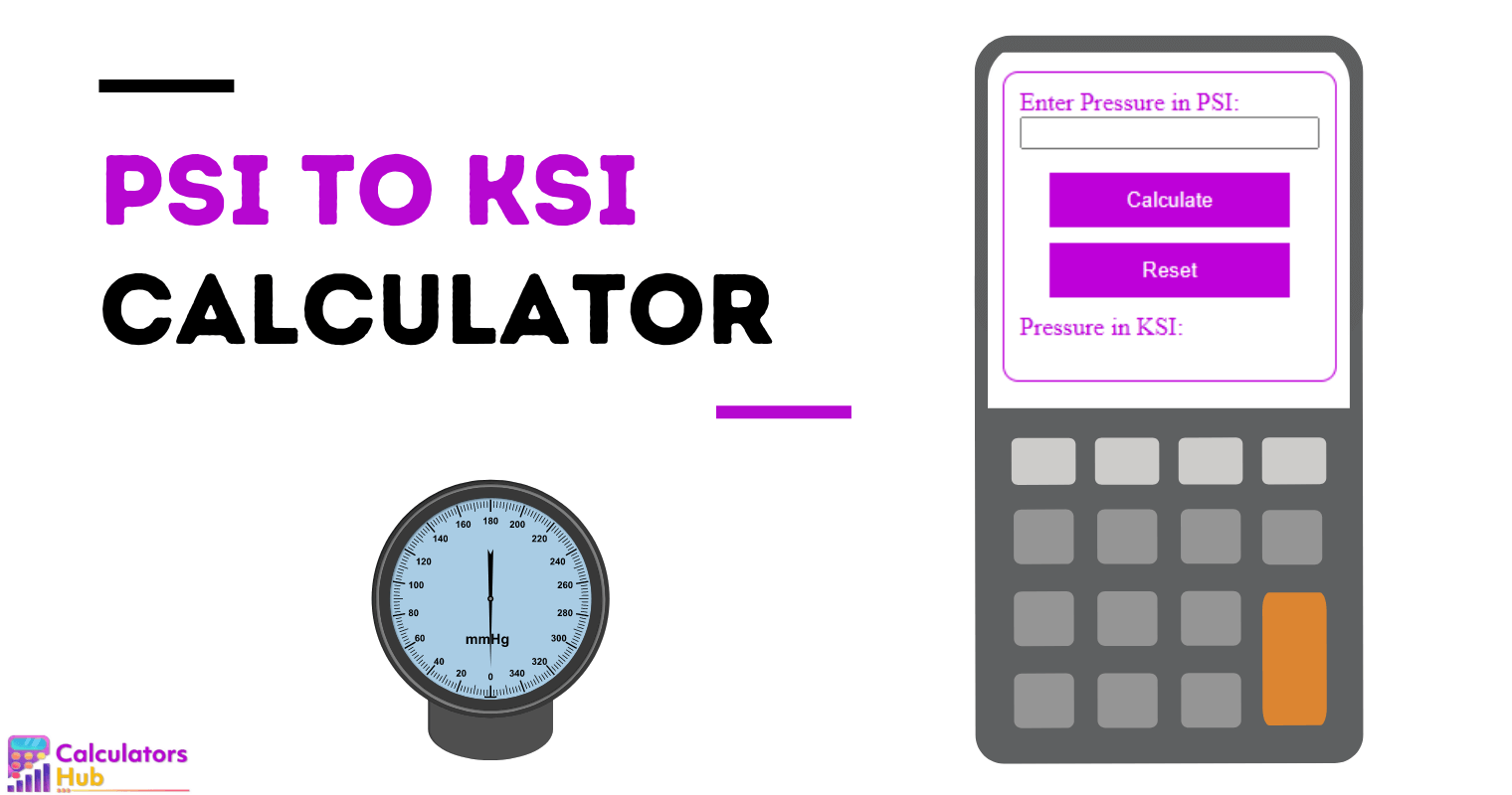 Psi 到 KSI 转换器