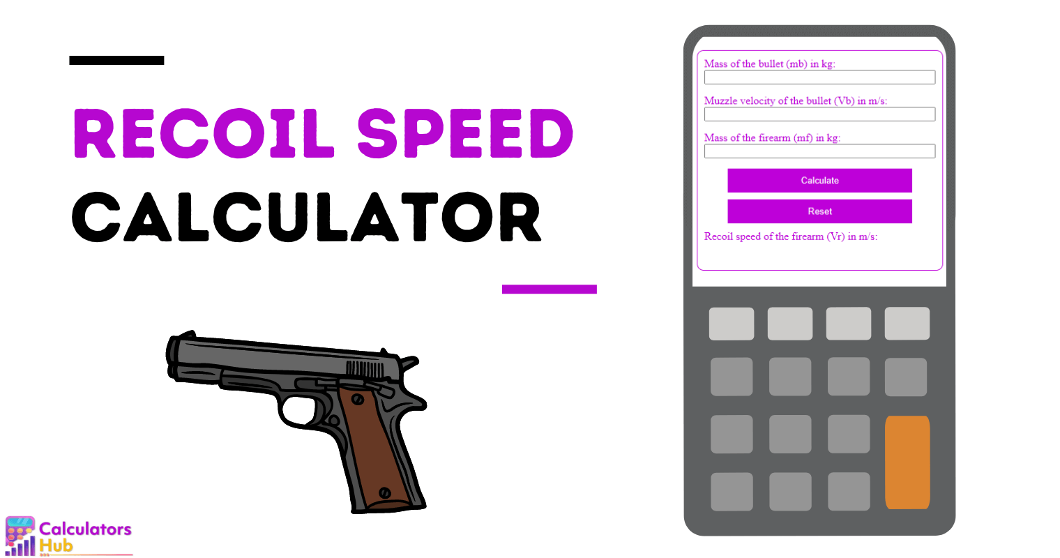 Recoil Speed Calculator Online