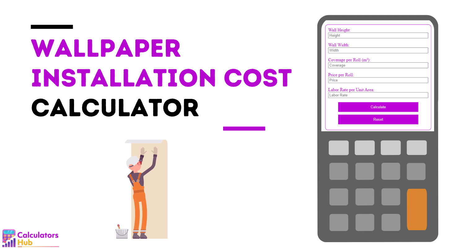 Wallpaper Installation Cost Calculator
