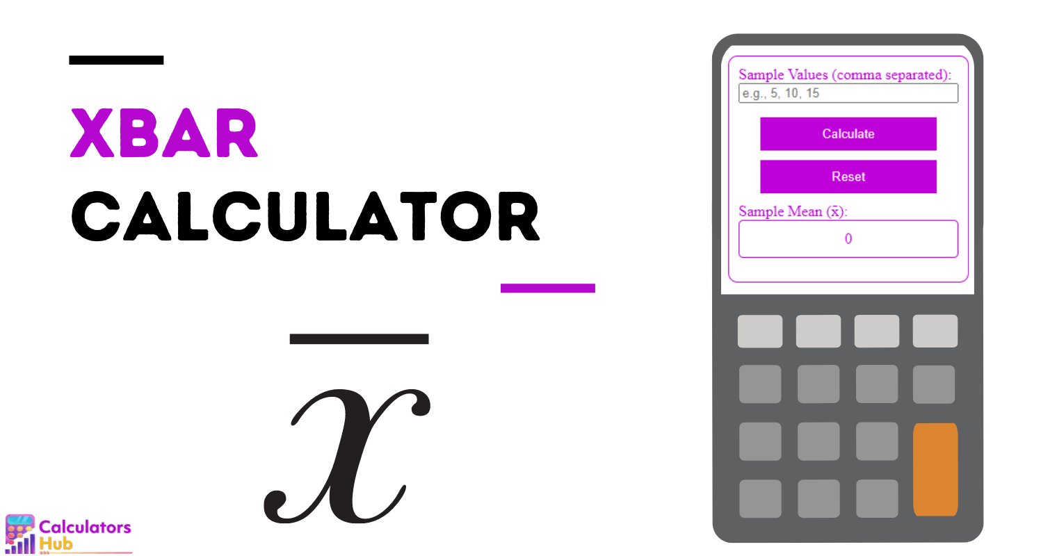 Xbar Calculator