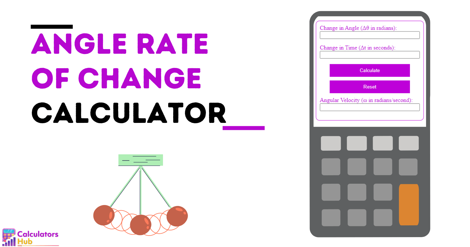 Angle Rate Of Change Calculator