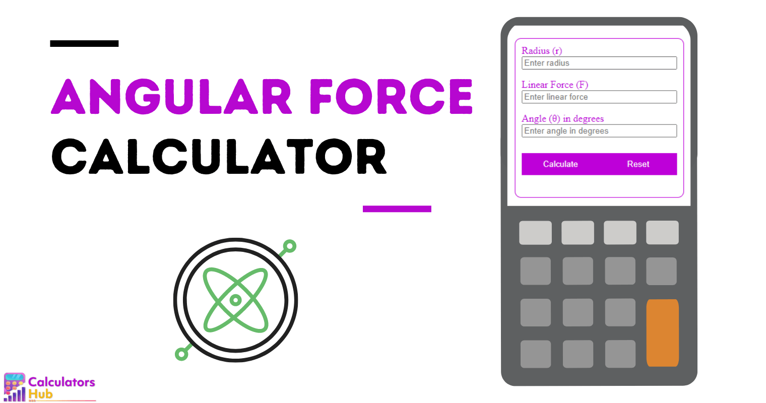 Angular Force Calculator