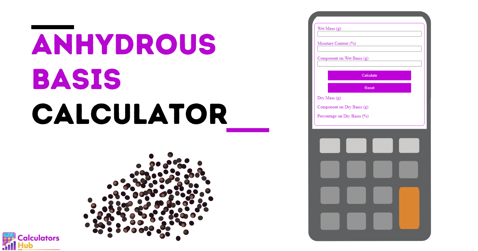 Anhydrous Basis Calculator