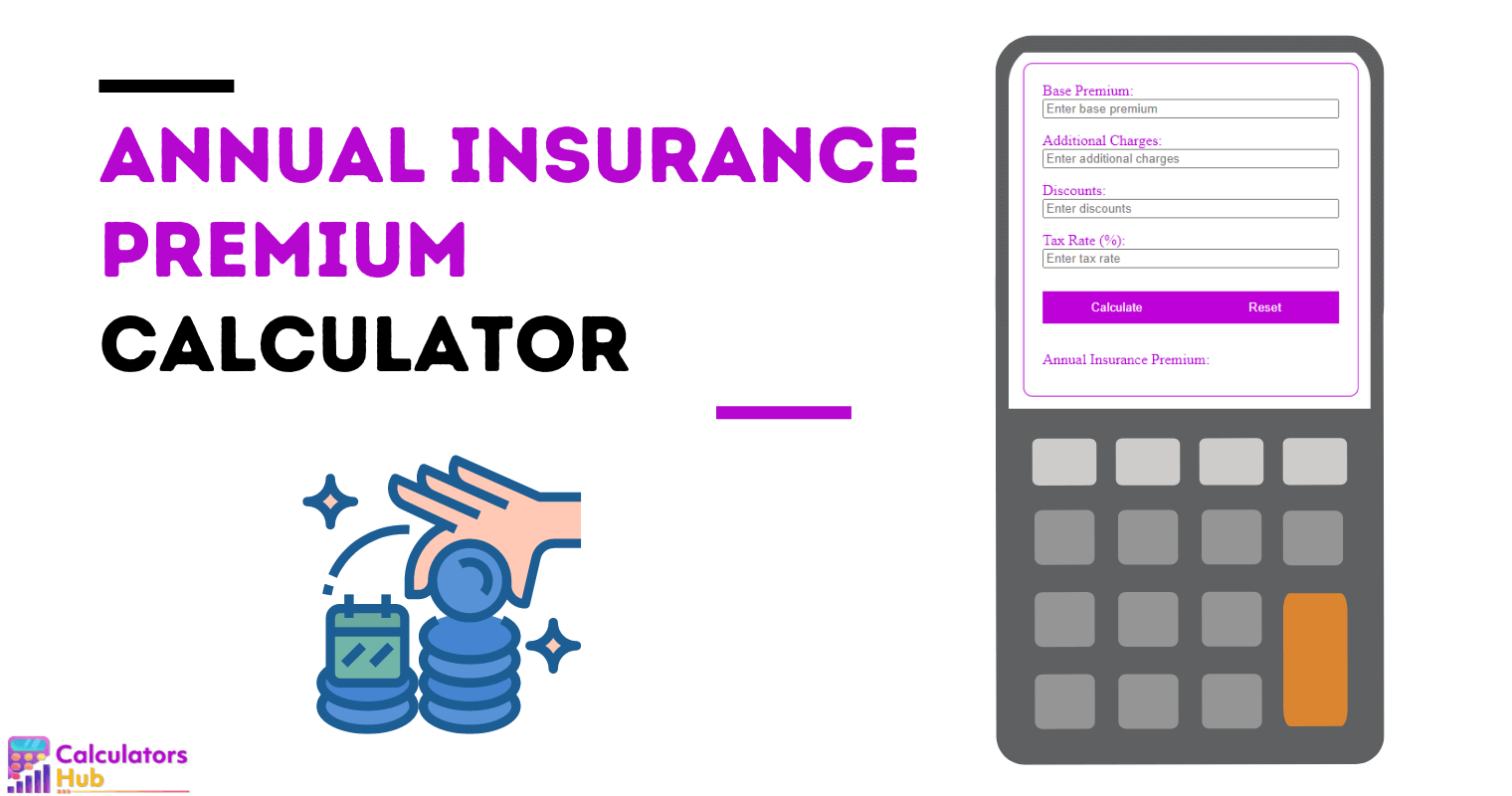Annual Insurance Premium Calculator