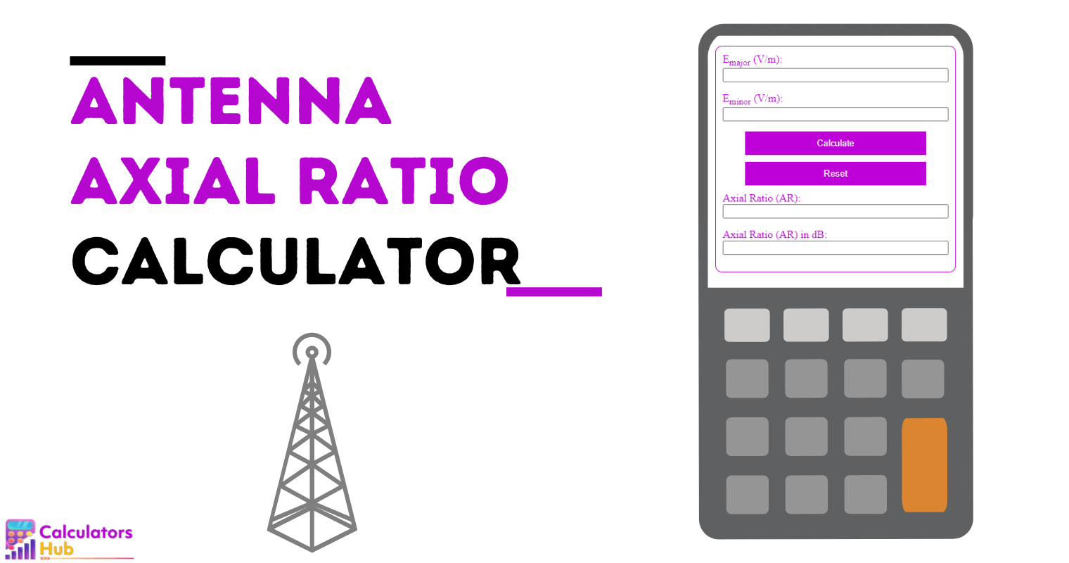 Antenna Axial Ratio Calculator