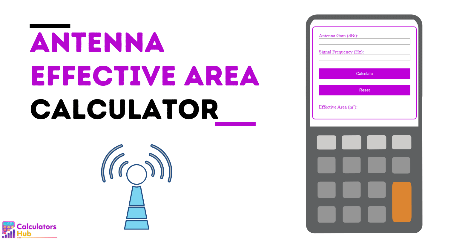 Antenna Effective Area Calculator