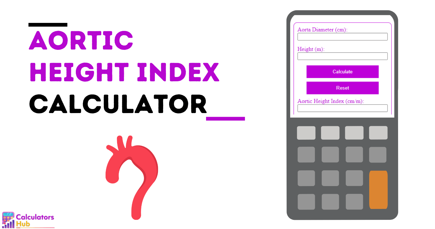 Aortic Height Index Calculator