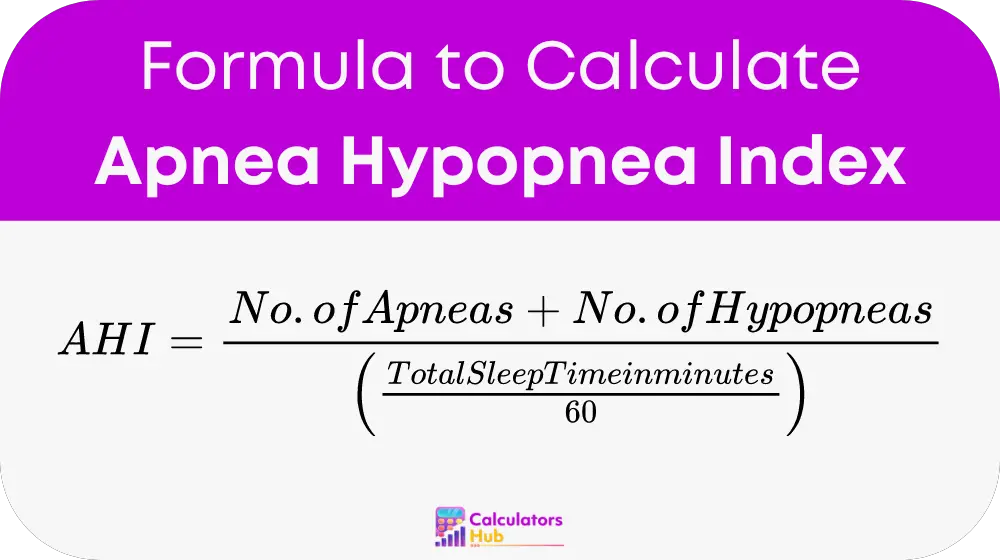 Apnea Hypopnea Index