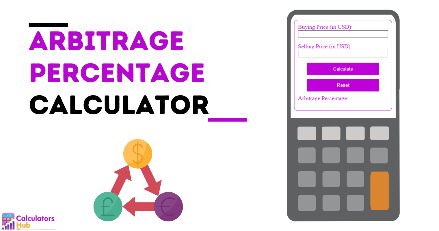 Arbitrage Percentage Calculator