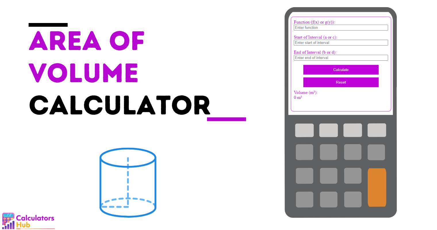 Area of Volume Calculator