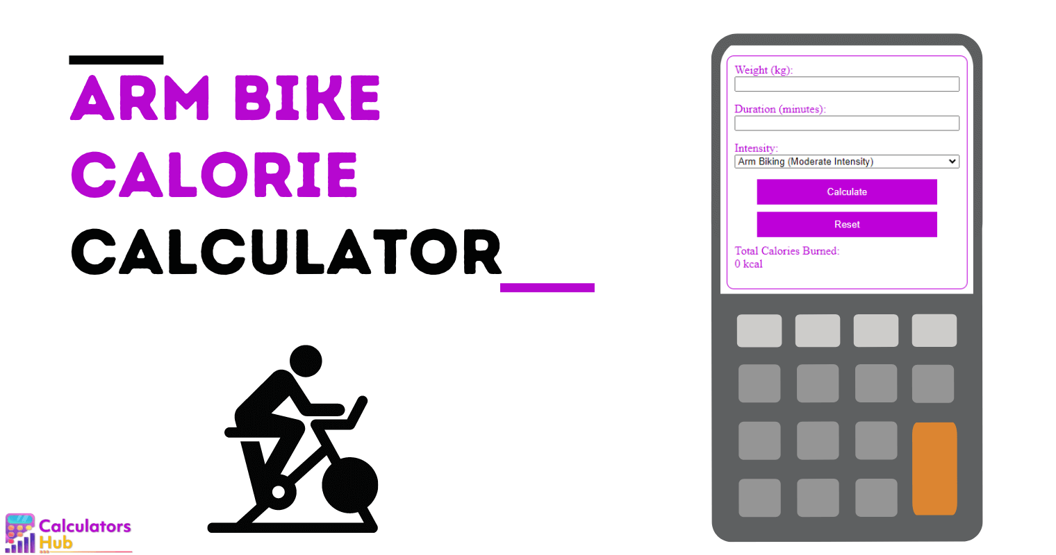 Arm Bike Calorie Calculator