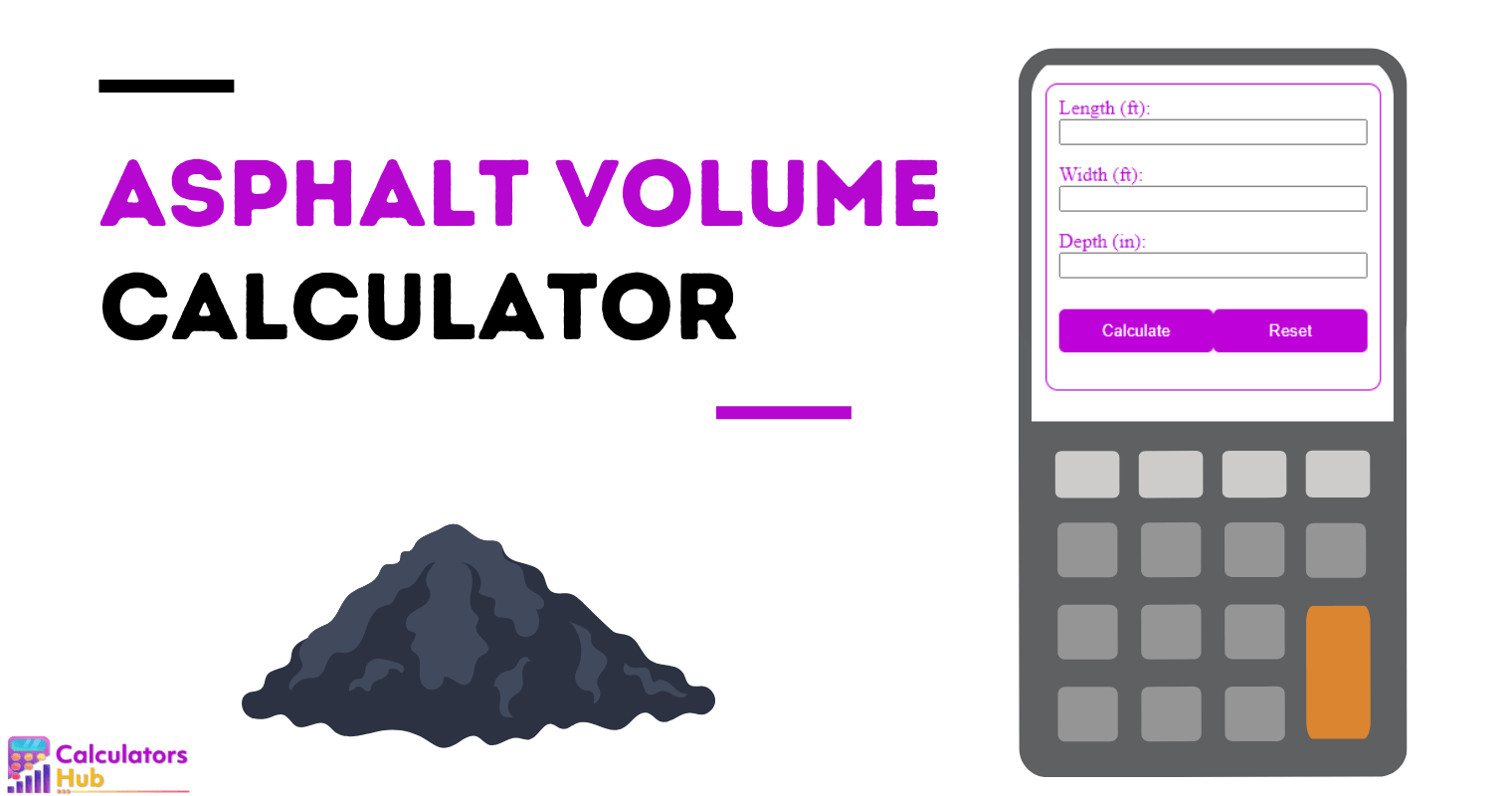 Asphalt Volume Calculator