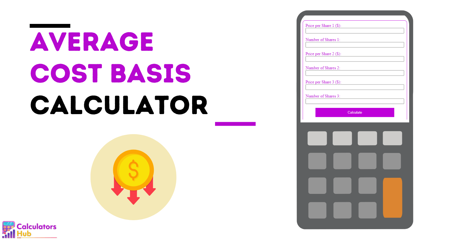 Average Cost Basis Calculator