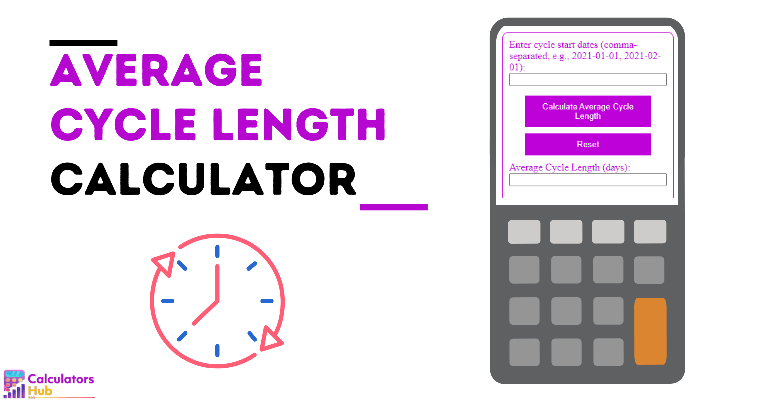 Average Cycle Length Calculator