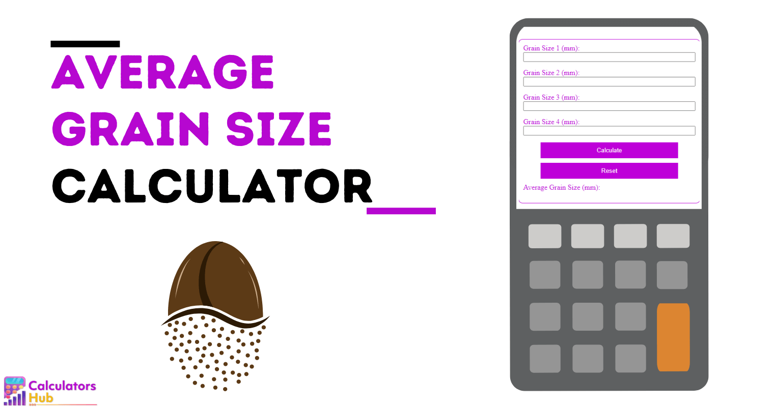 Average Grain Size Calculator