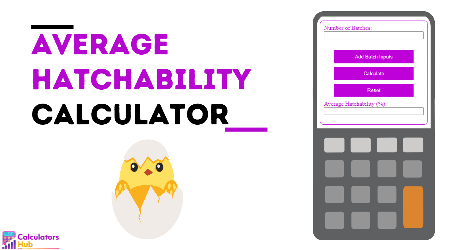 Average Hatchability Calculator