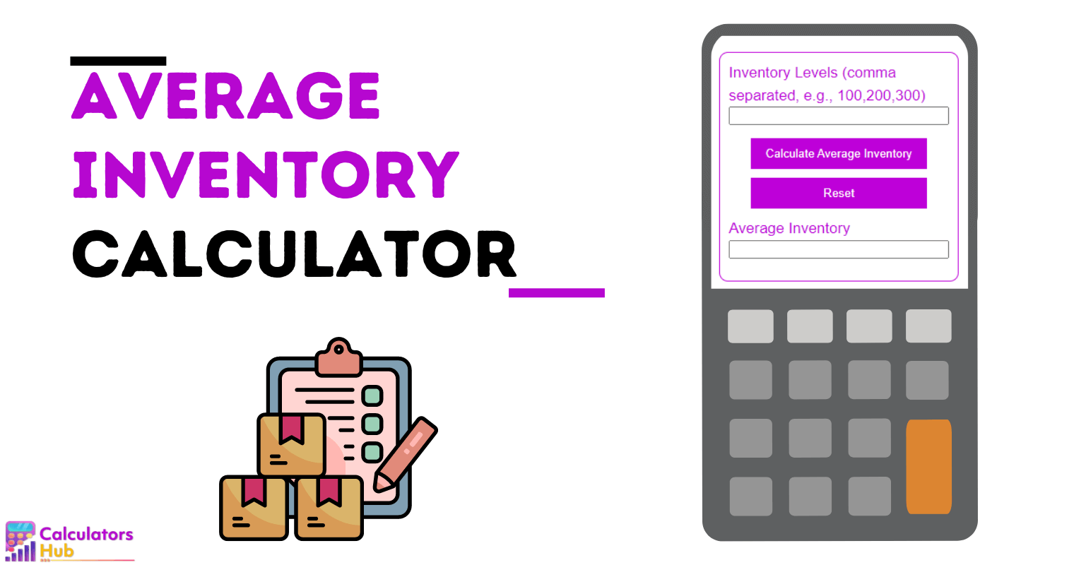 Average Inventory Calculator