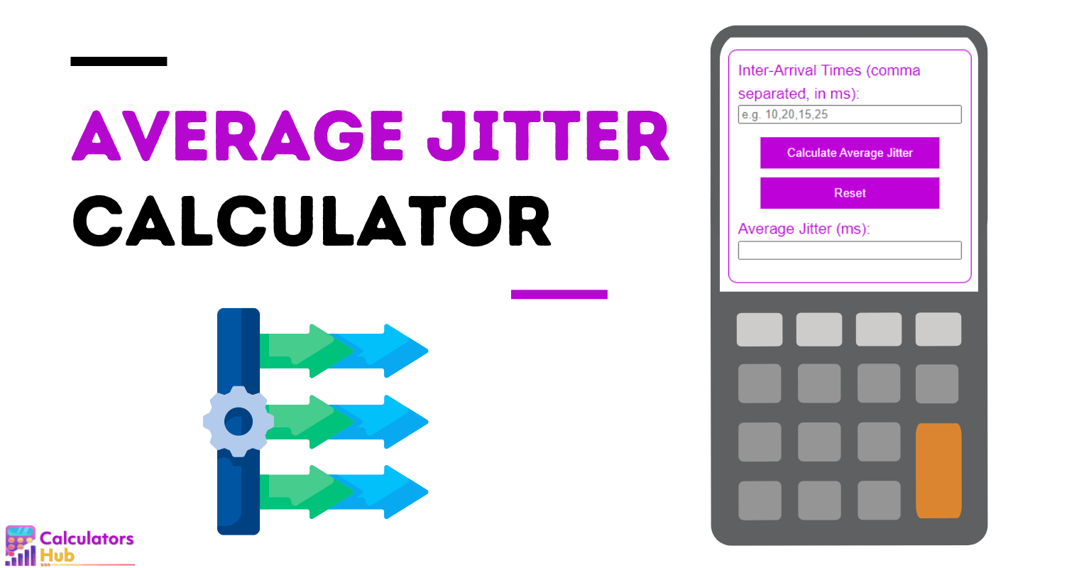 Average Jitter Calculator