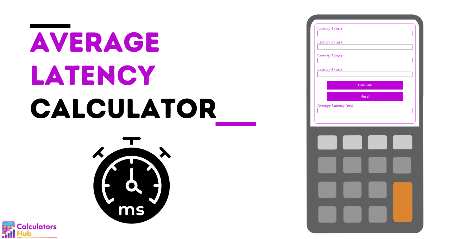 Average Latency Calculator