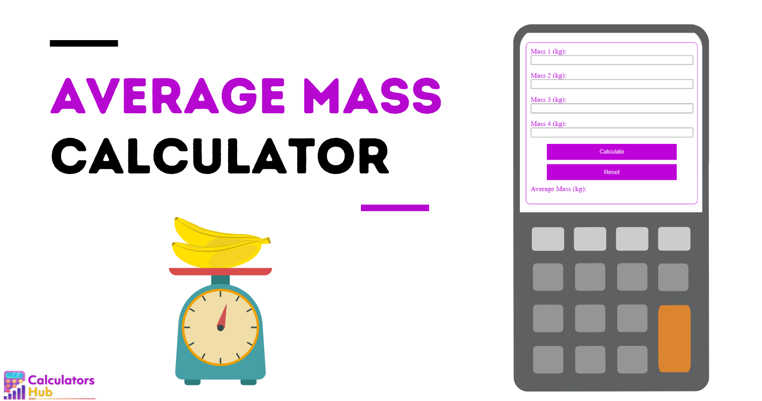 calculateur-de-masse-moyenne