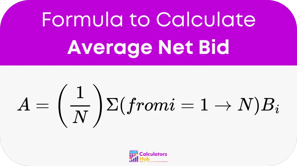 Average Net Bid