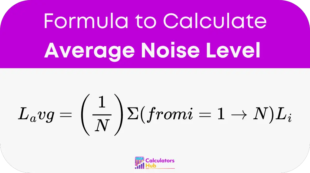  Average Noise Level