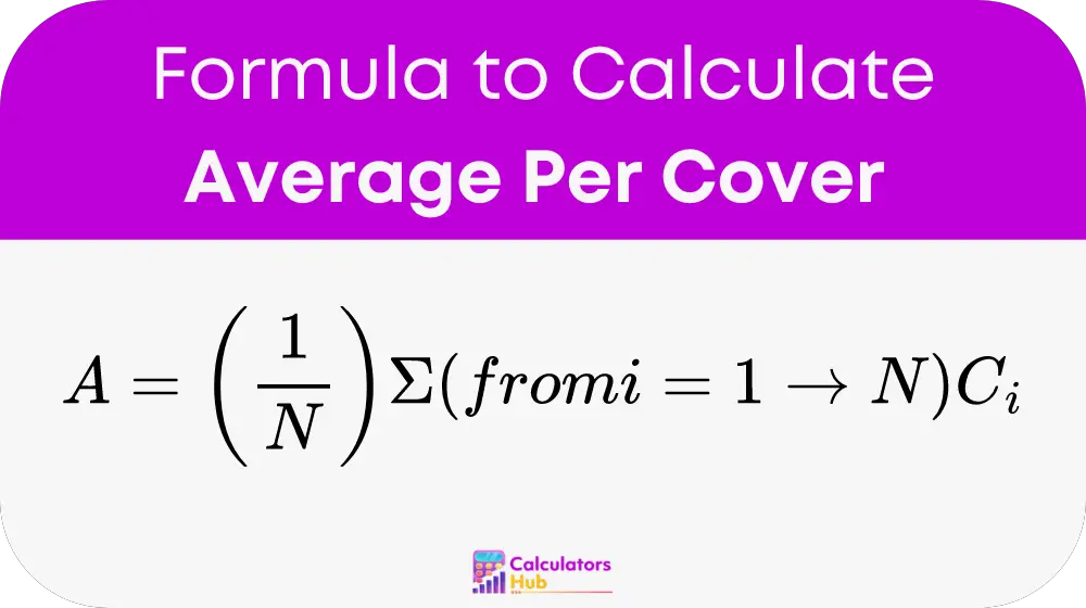 Average Per Cover