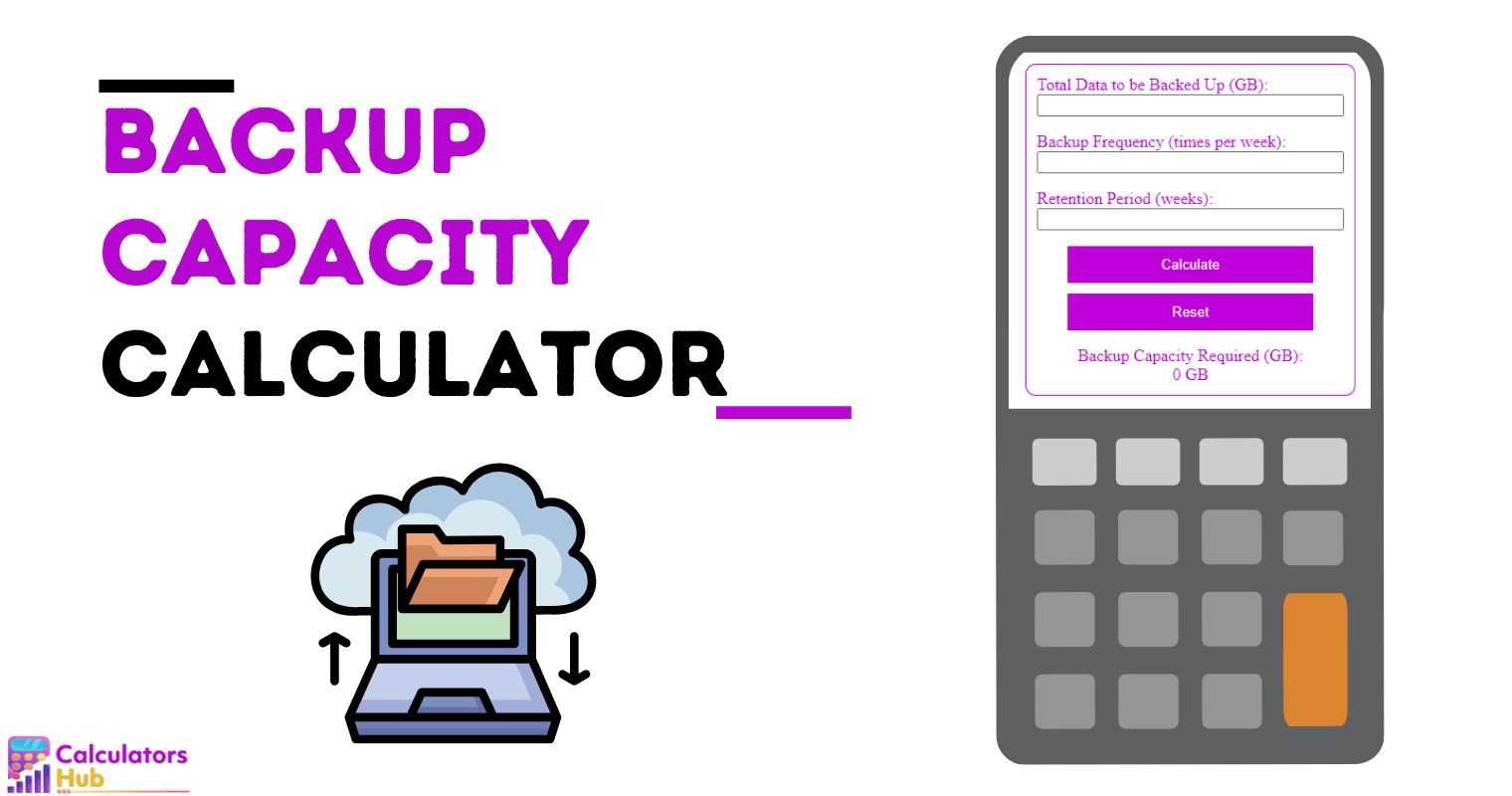 Backup Capacity Calculator