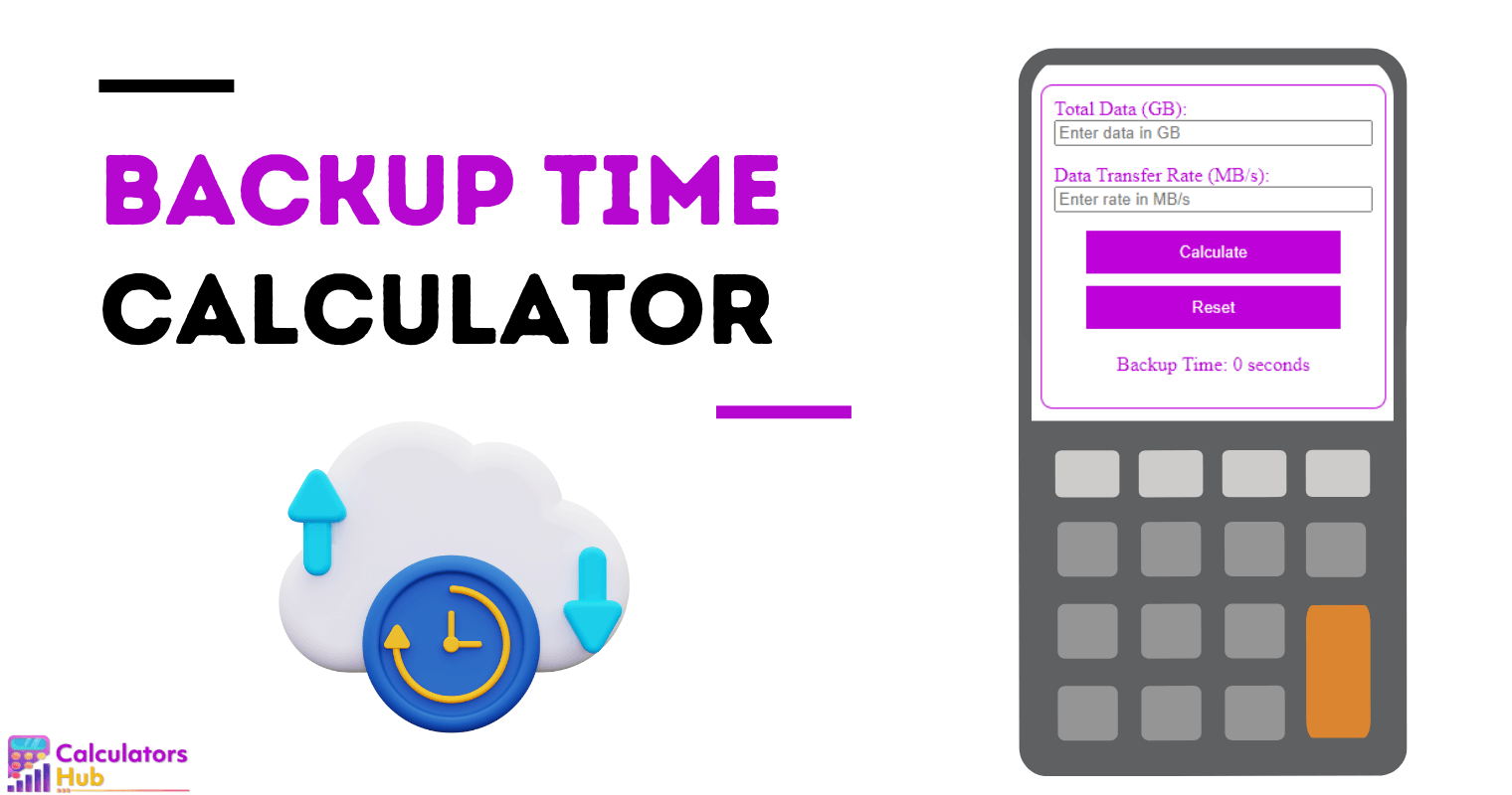 Backup Time Calculator