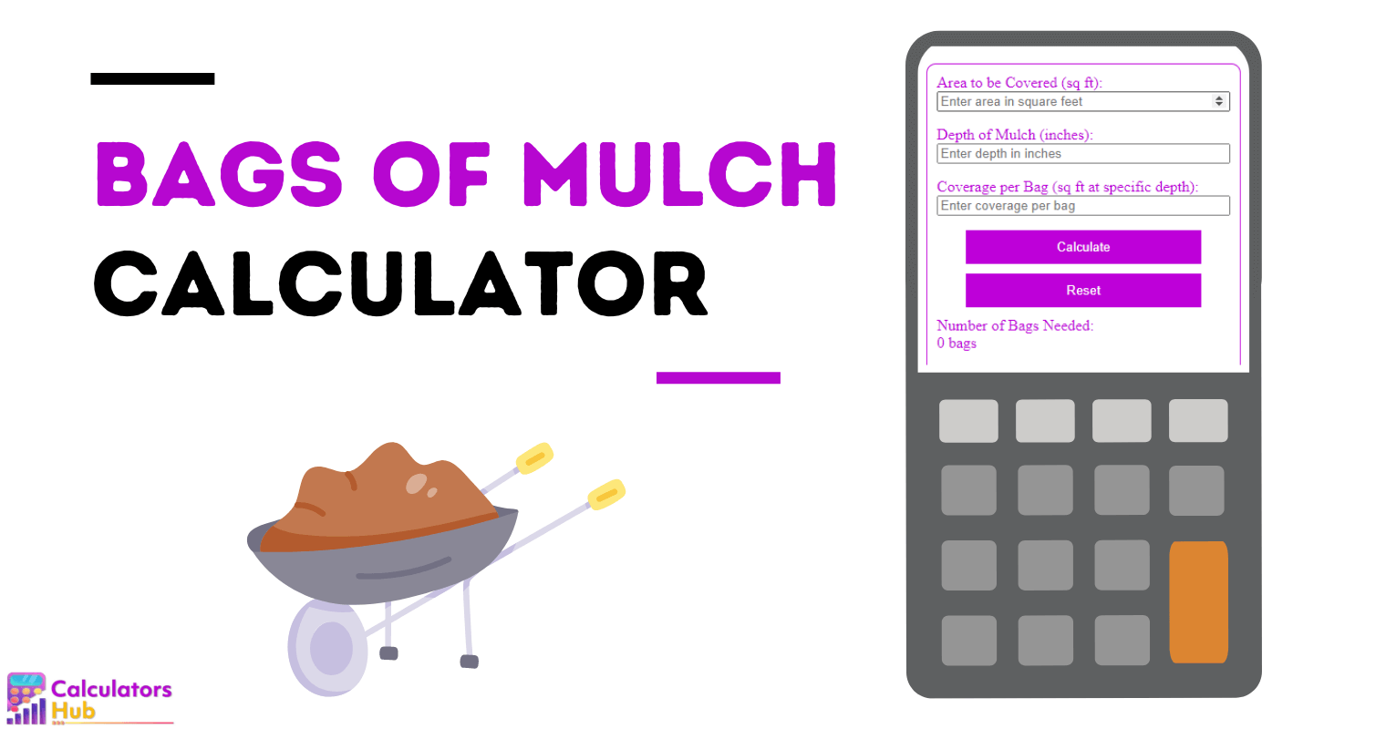 Bags Of Mulch Calculator