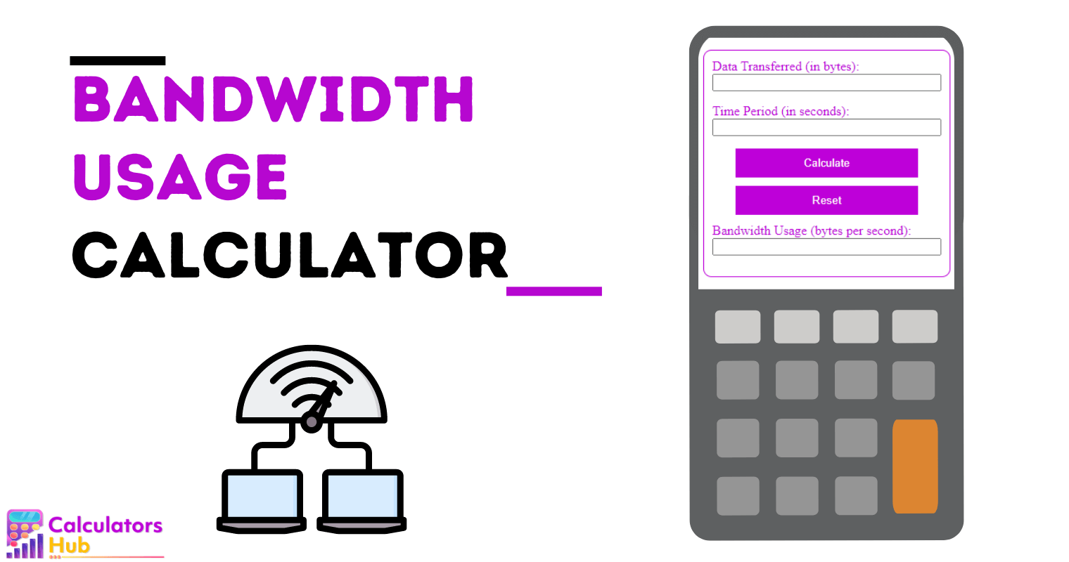 Bandwidth Usage Calculator