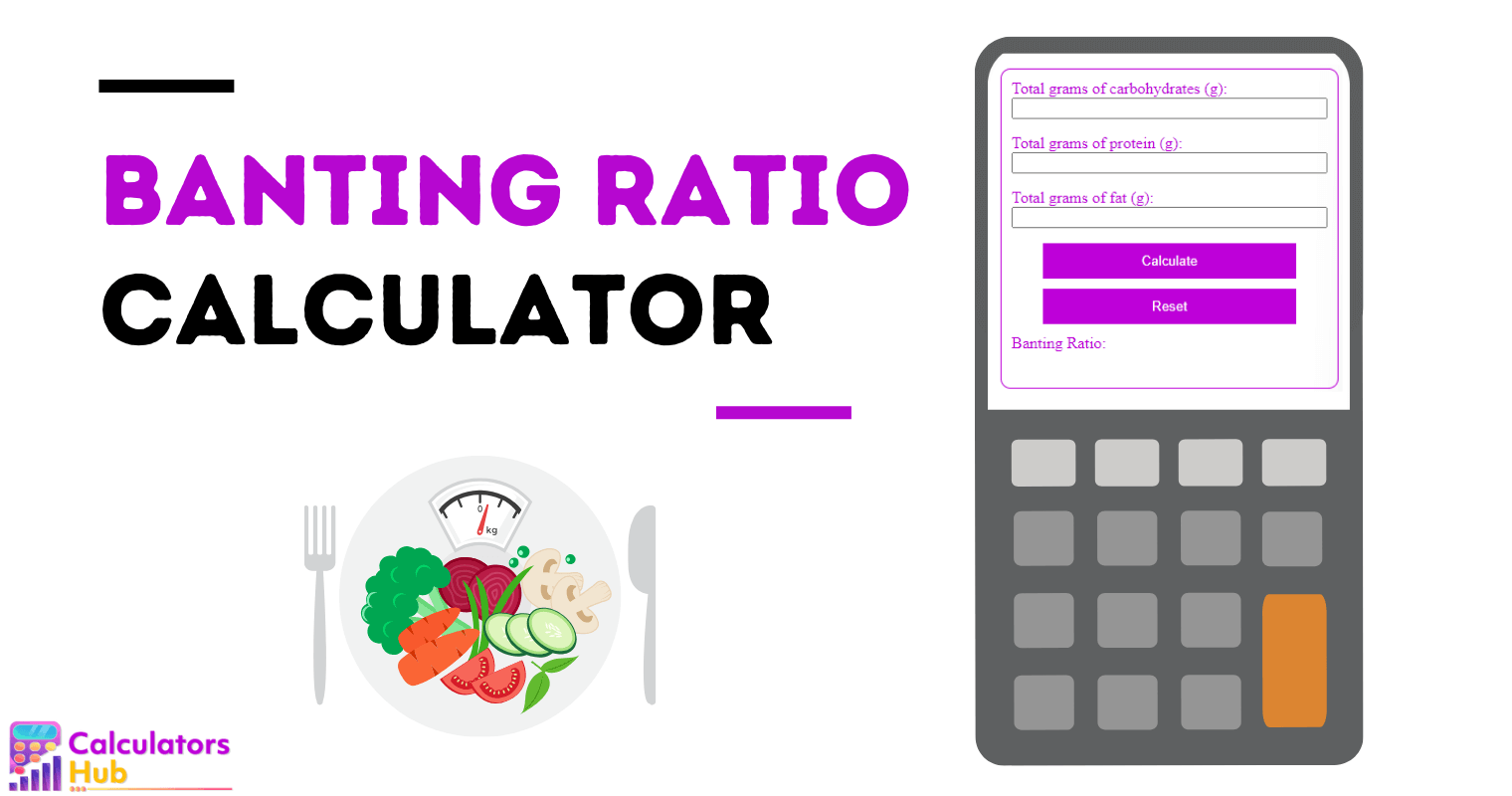 Banting Ratio Calculator