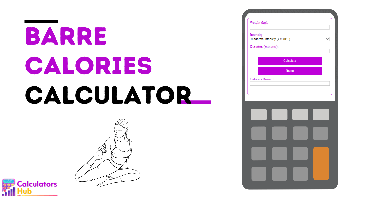 Barre Calories Calculator