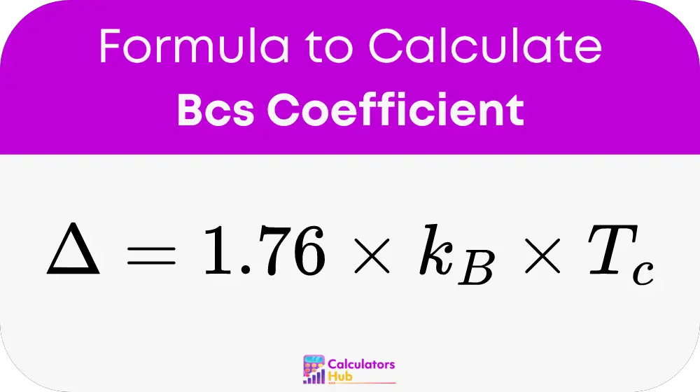 Bcs 系数