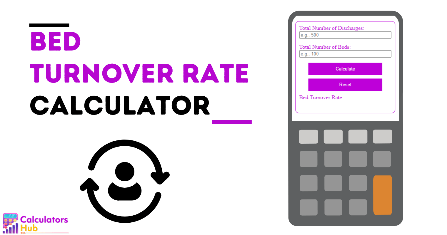 Bed Turnover Rate Calculator