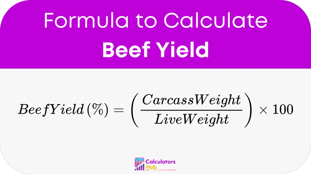 Beef Yield