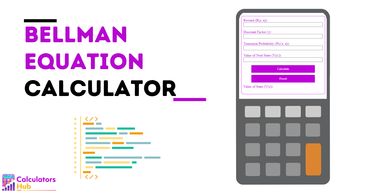 Bellman Equation Calculator