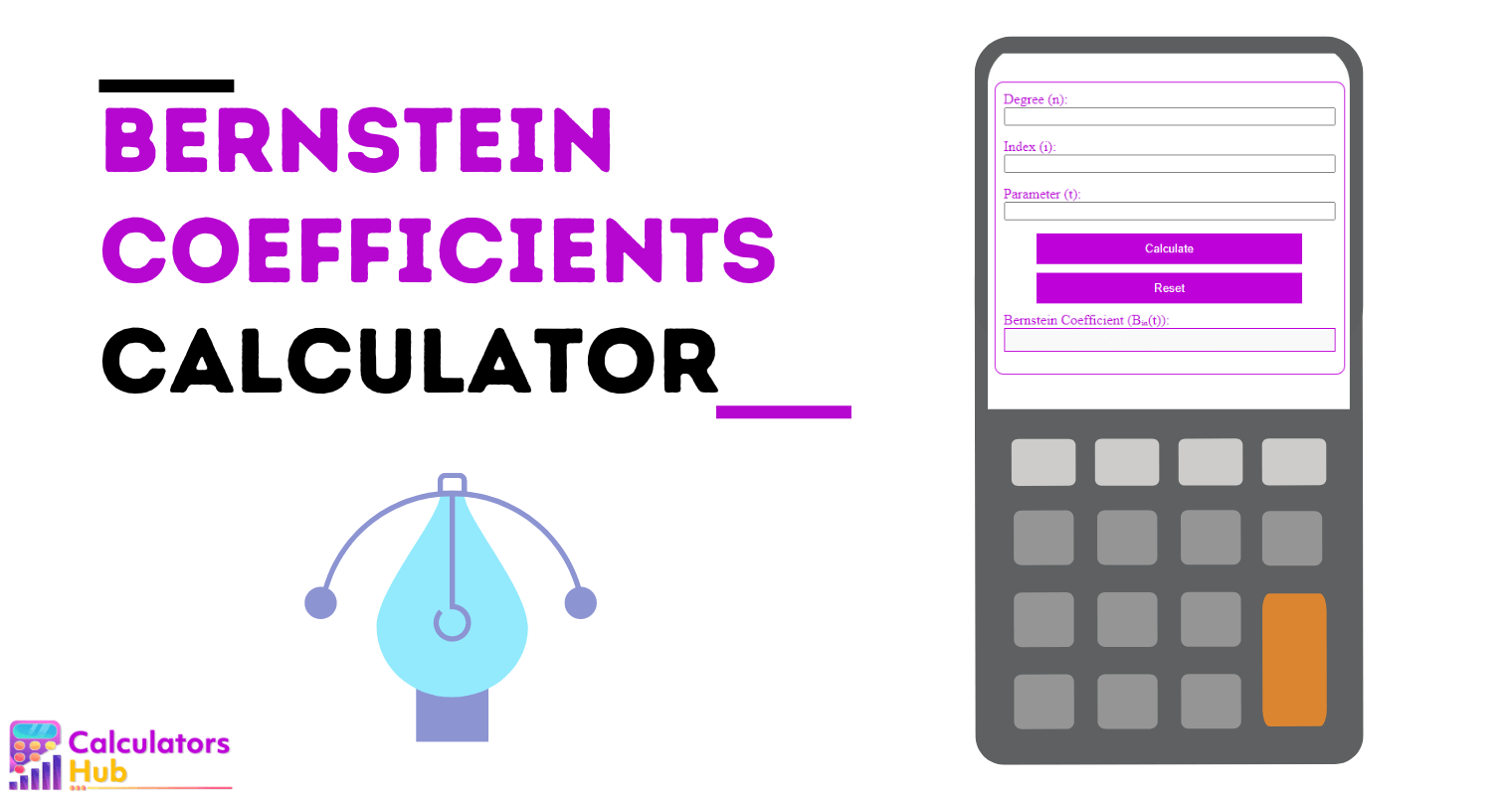 Bernstein Coefficients Calculator