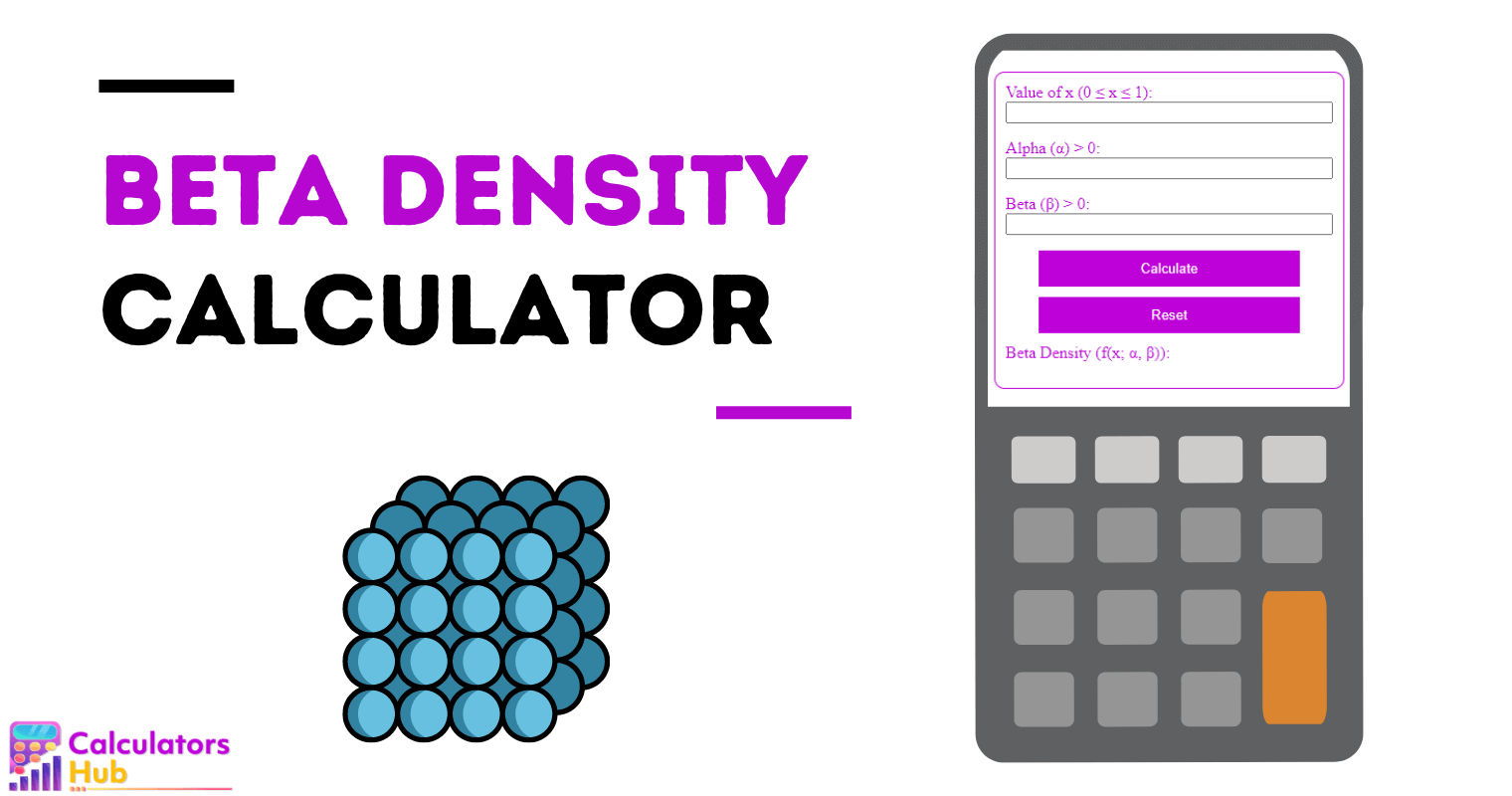 贝塔密度计算器