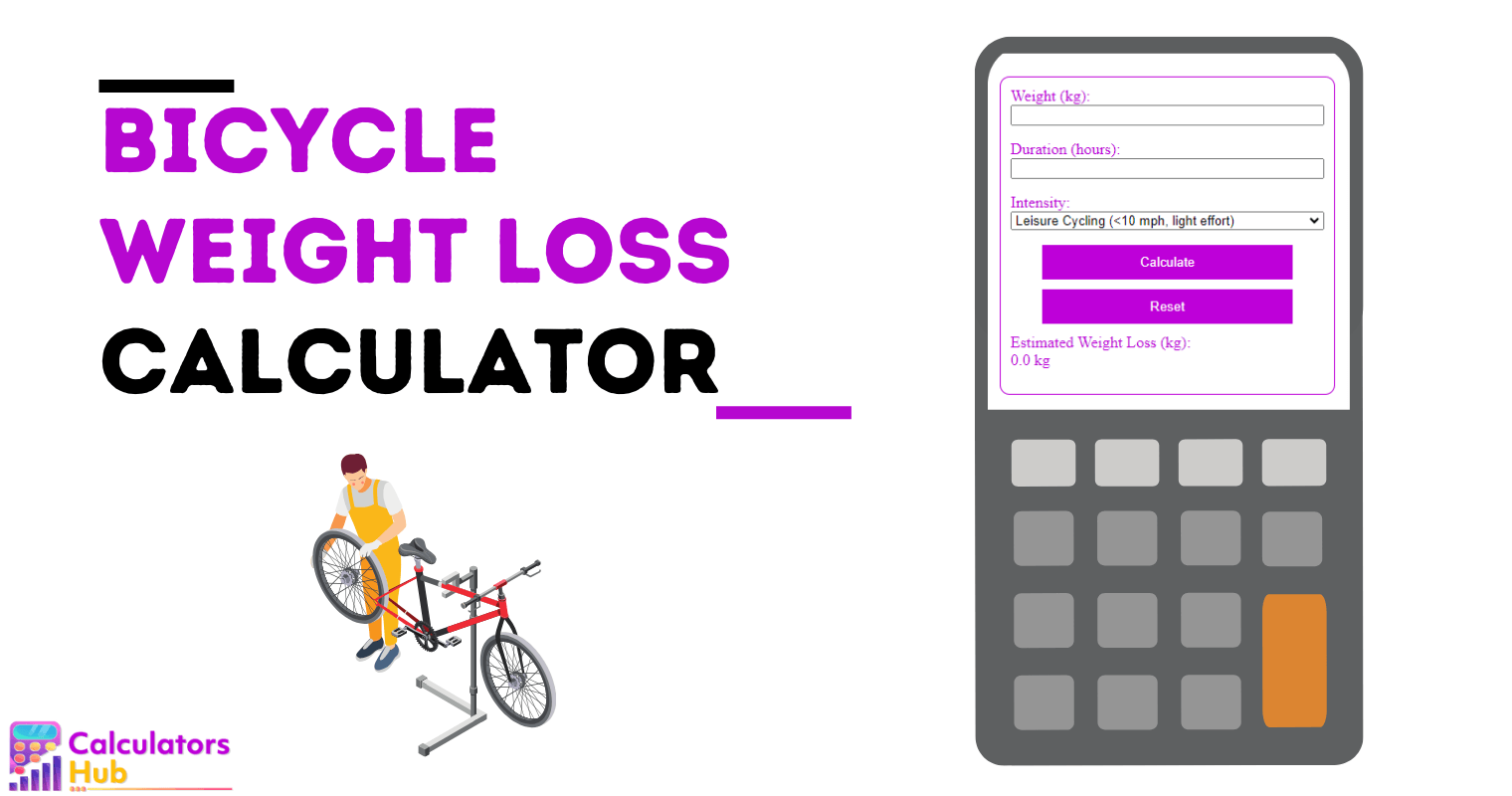 Bicycle Weight Loss Calculator