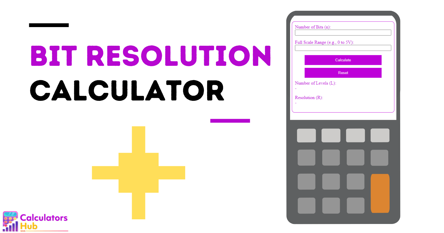 Bit Resolution Calculator