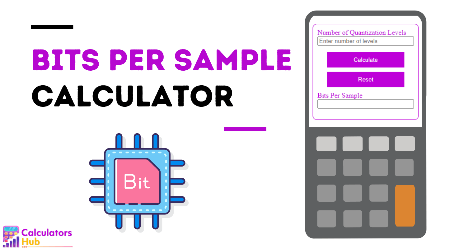 Bits Per Sample Calculator