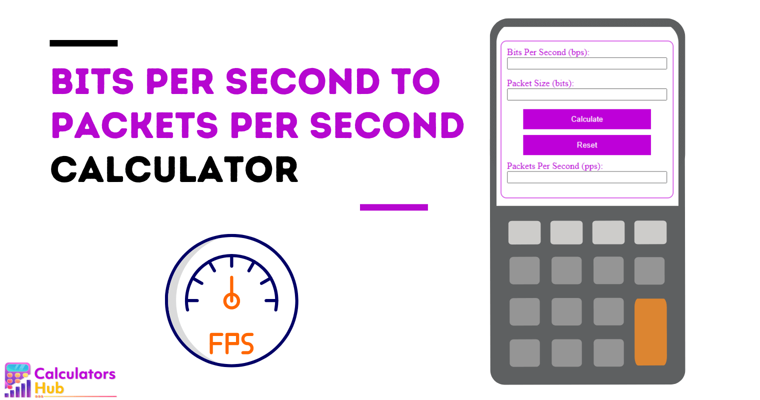 Bits Per Second To Packets Per Second Calculator