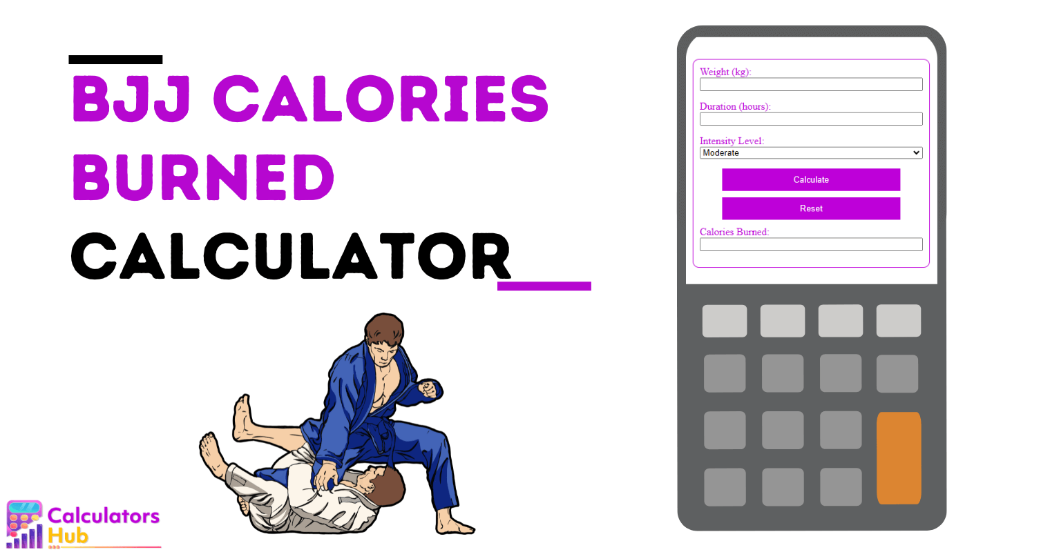 Bjj Calories Burned Calculator