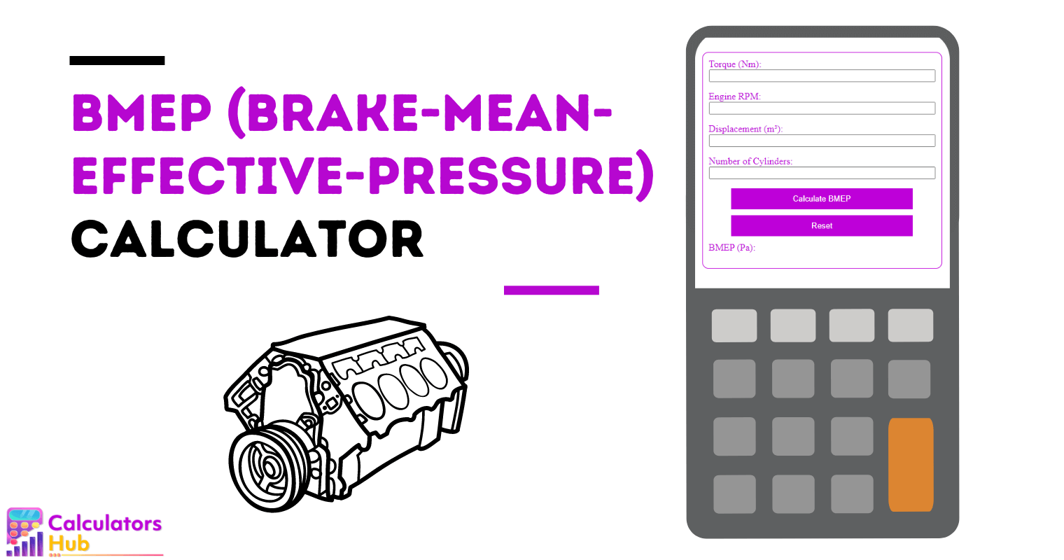 BMEP (ブレーキ平均有効圧力) 計算ツール
