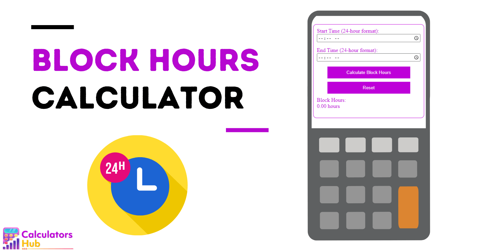 Block Hours Calculator