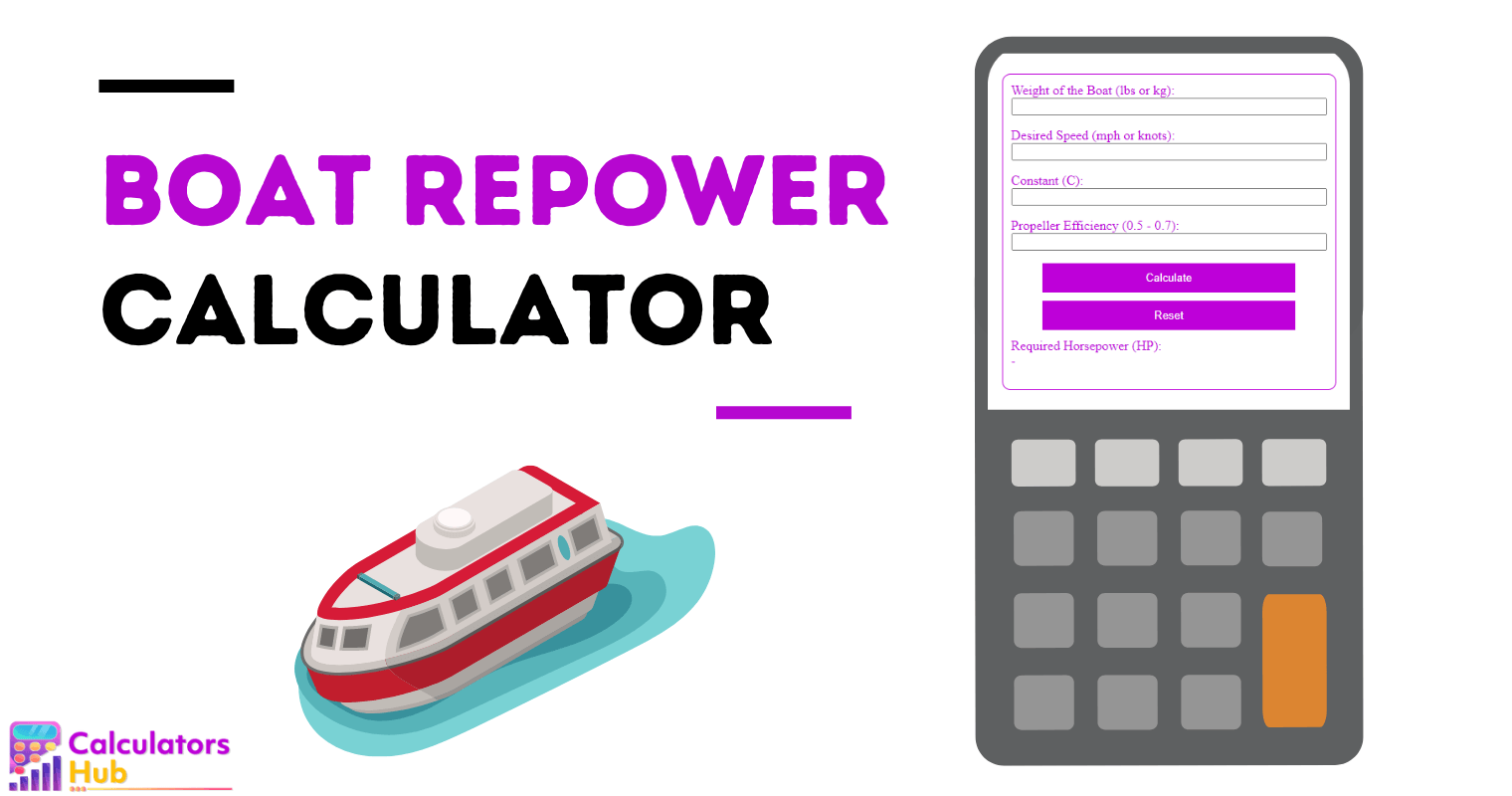 Boat Repower Calculator